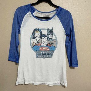 JUNIOR MARVEL 3/4 Sleeve Raglan Graphic T-Shirt